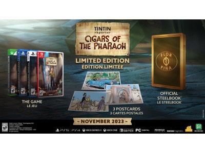 Приключенческий детектив Tintin Reporter — Cigars of the Pharaoh стартует 7 ноября