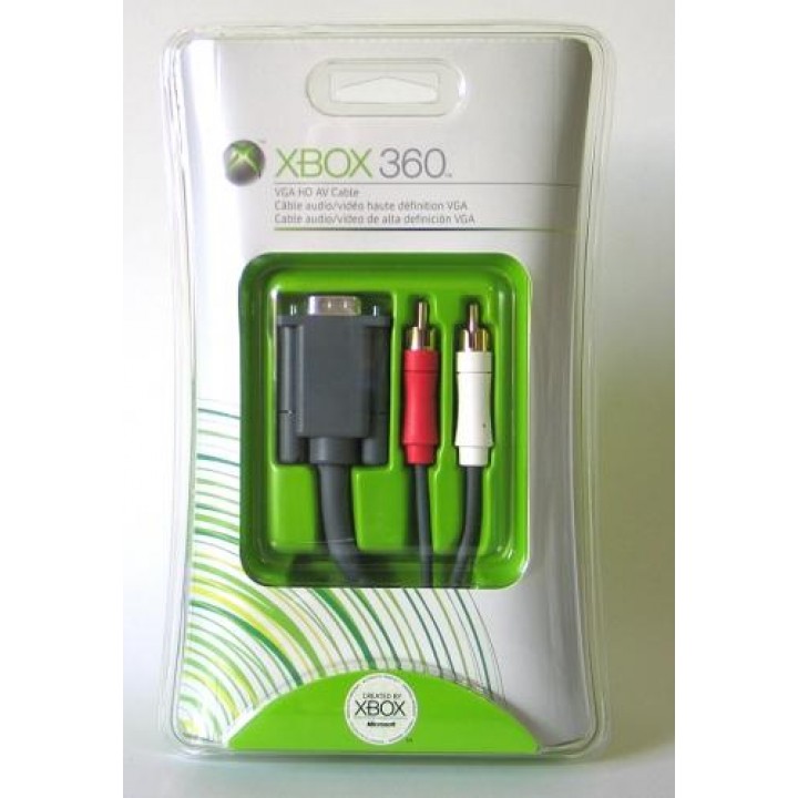 Х-BOX 360 Cable VGA + AV (2)