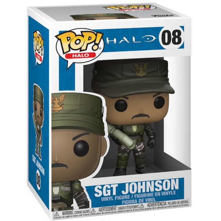 Фигурка POP! Vinyl: Games: Halo: Sgt. Johnson