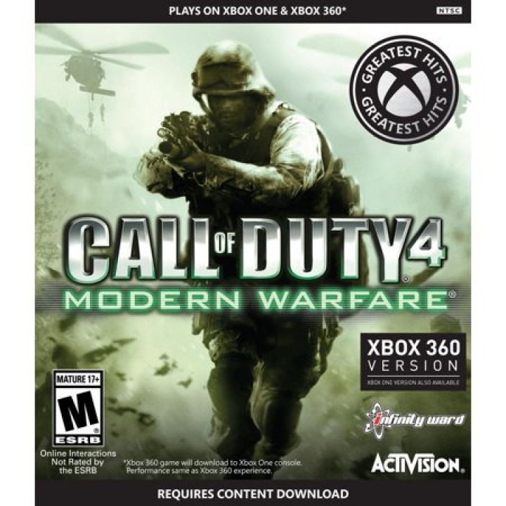 Call of Duty 4: Modern Warfare [Xbox 360] Б/У