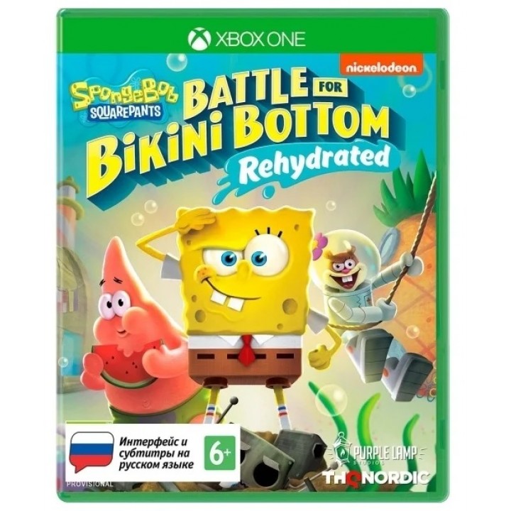 SpongeBob SquarePants : Battle for Bikini Bottom - Rehydrated [Xbox one] new