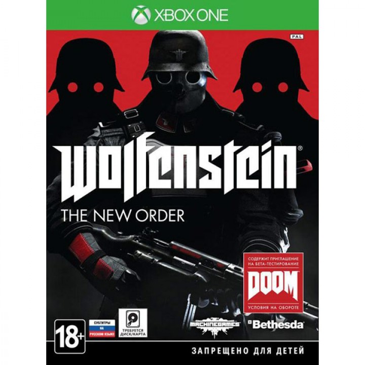 Wolfenstein new order [Xbox one] Б/У