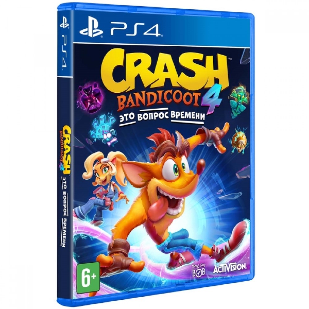 Crash Bandicoot 4: Это Вопрос Времени [PS4] Б/У