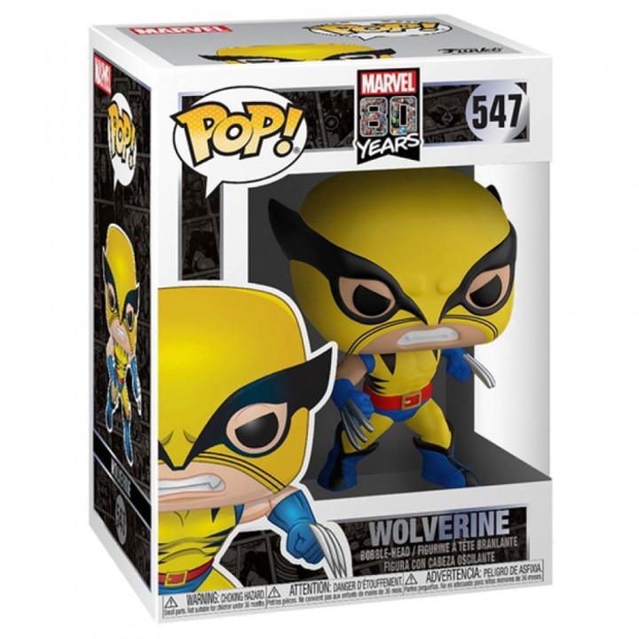 Фигурка Funko POP! Bobble: Marvel: 80th Firs Appearance Wolverine