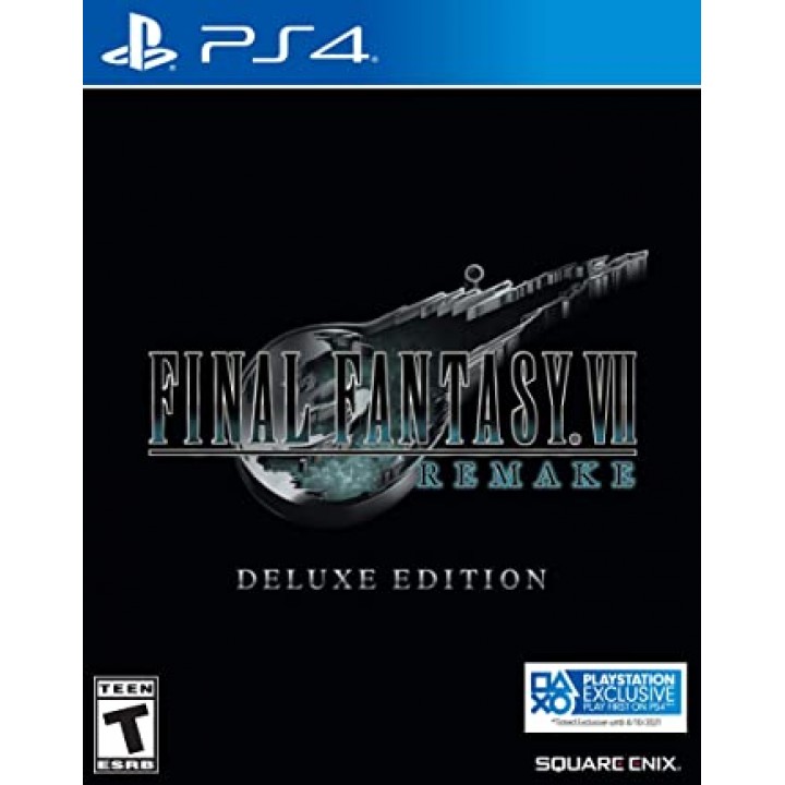 Final Fantasy VII remake Deluxe Edition [PS4] NEW