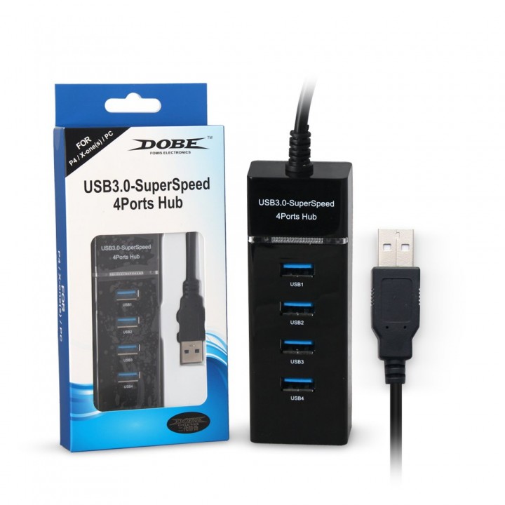 PS 4 USB HUB 3.0 4-Port Super Speed