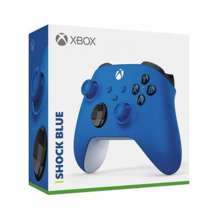 Xbox series Беспроводной геймпад Shock Blue Синий