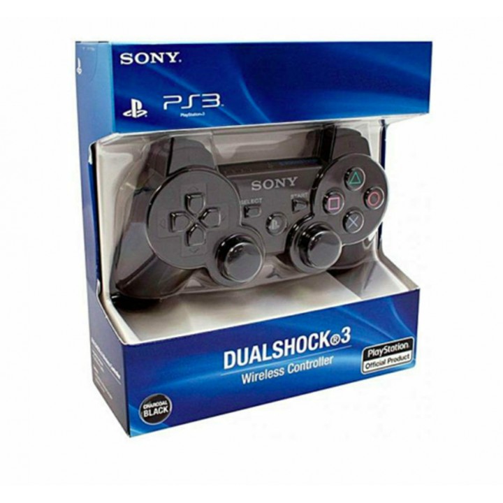 Джойстик игровой PS 3 Controller Wireless Dual Shock bluetooth black