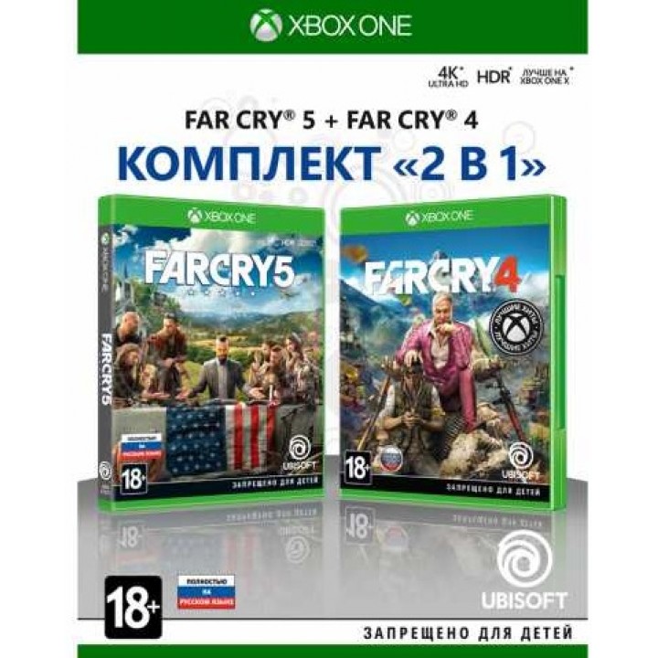 Farcry 4 + Farcry 5 [Xbox One] New