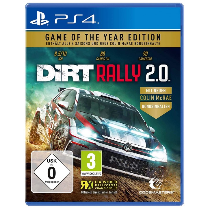 Dirt Rally 2.0 GOTY ENG [PS4] new