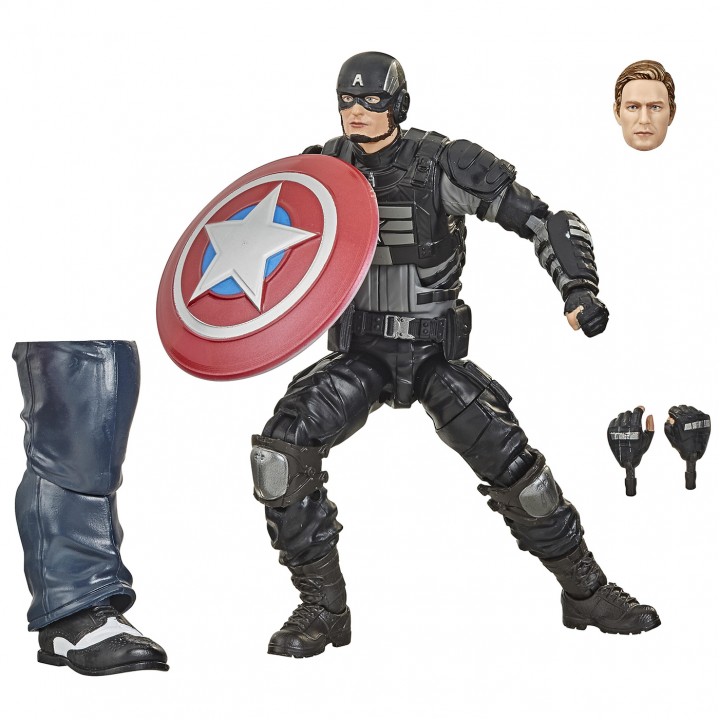 Фигурка Marvel GamerVerse Avengers Captain America Stealth 15см