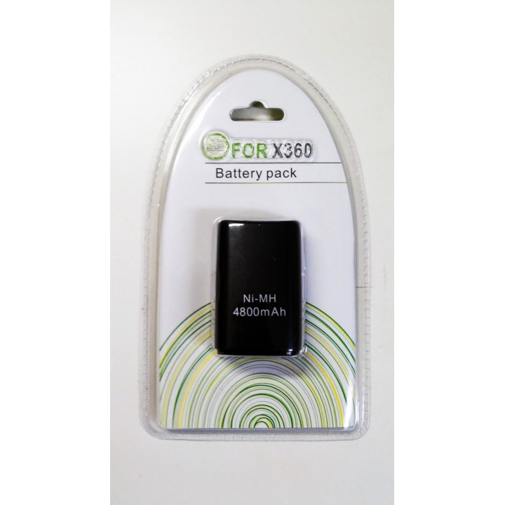 Х-BOX 360 Battery pack 4800mAH Black