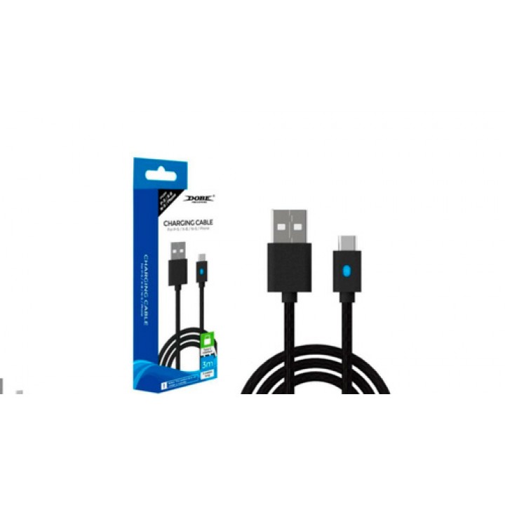 Зарядный кабель USB TYPE-C для DualSense 3м