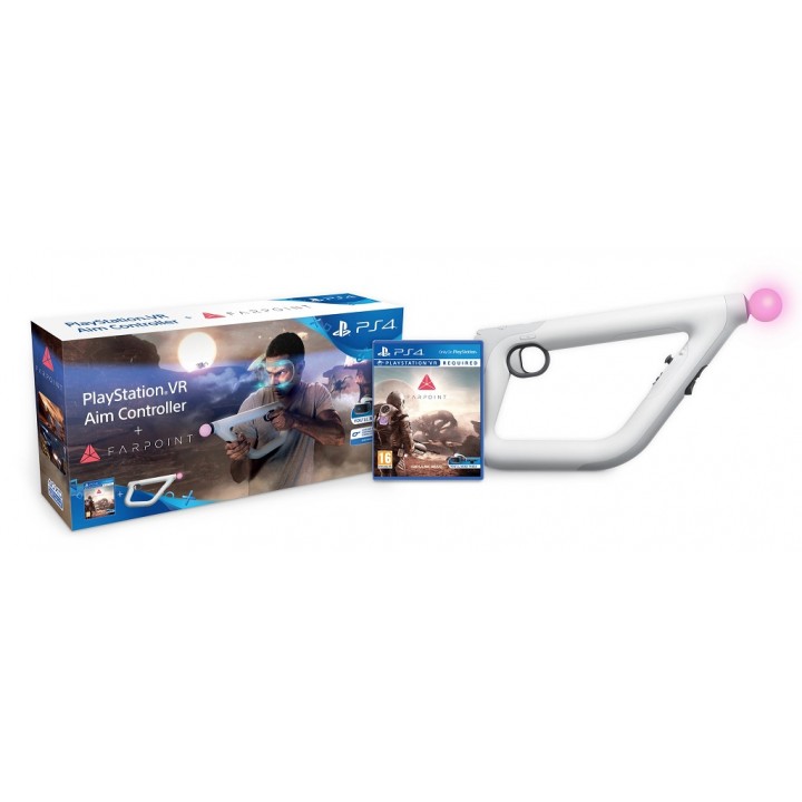 PS  VR Aim Controller+Игра Farpoint