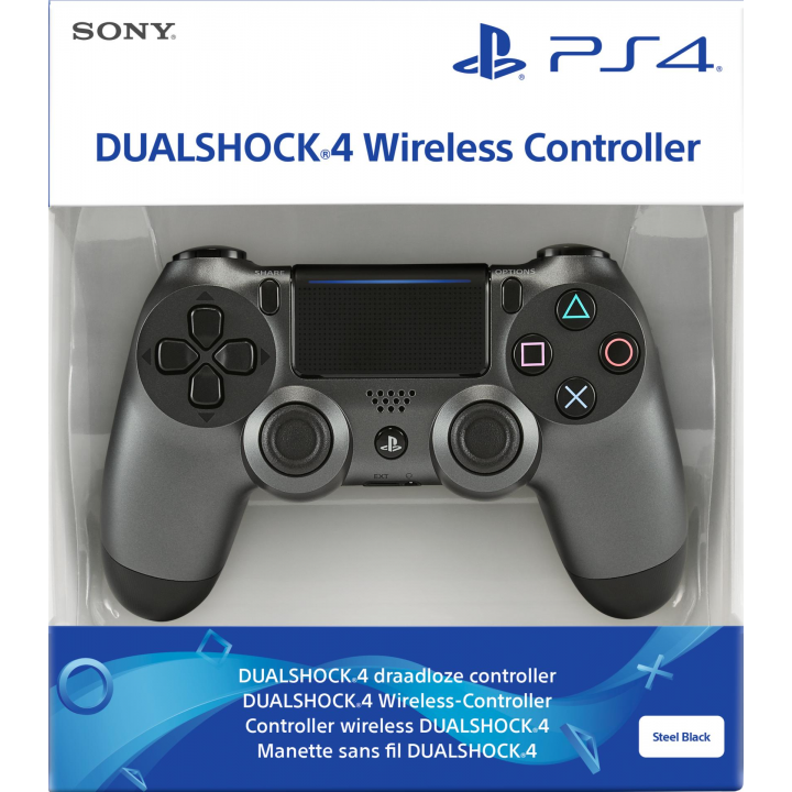 Dualshock 4 v2 Steel Black Стальной Черный