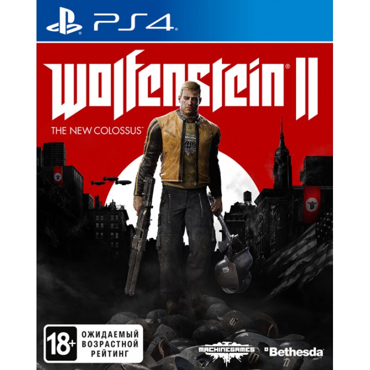 Wolfenstein II. THE NEW COLOSSUS [PS4] Б/У