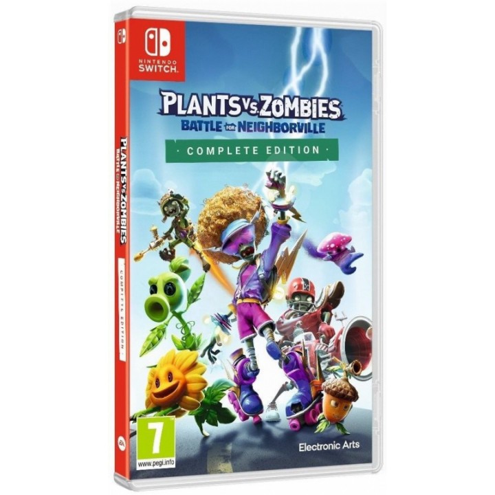 Plants vs Zombies Битва за Нейрболвиль [Nintendo Switch] Б/У