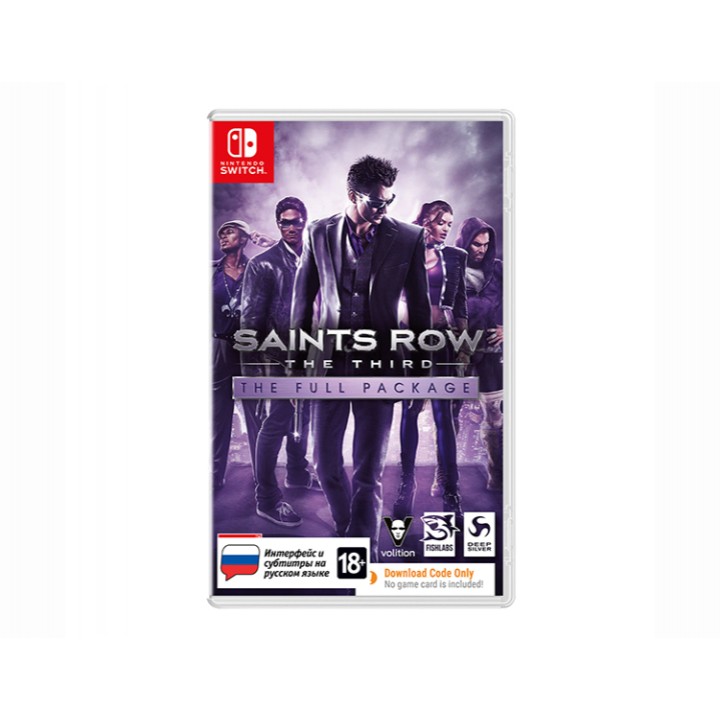 Saints Row The Third- The Full Package [NS] new