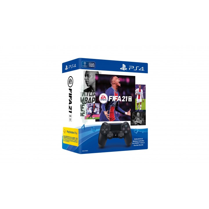 Dualshock 4 v2 black + Fifa 21 [PS4] NEW