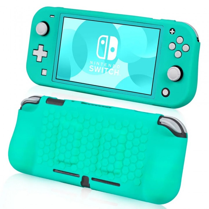 Силиконовый чехол для Nintendo switch lite Turquoise