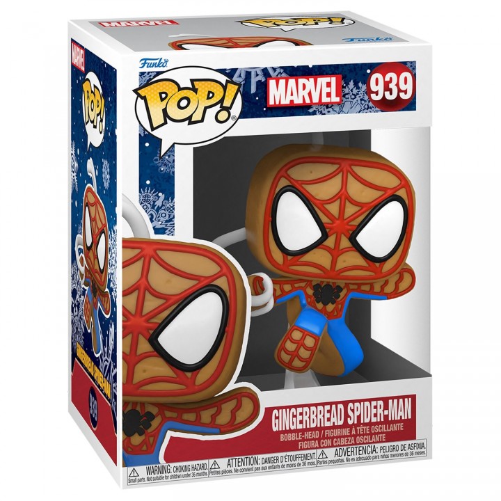 Фигурка Funko POP! Bobble: Marvel: Holiday Gingerbread Spider-man