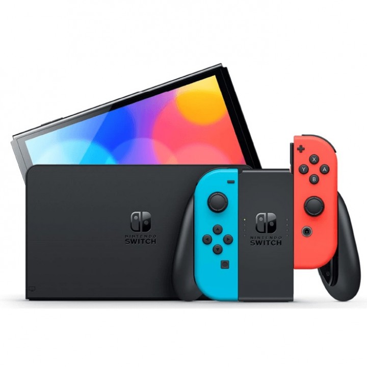 Nintendo Switch Oled Red and Blue Б/У