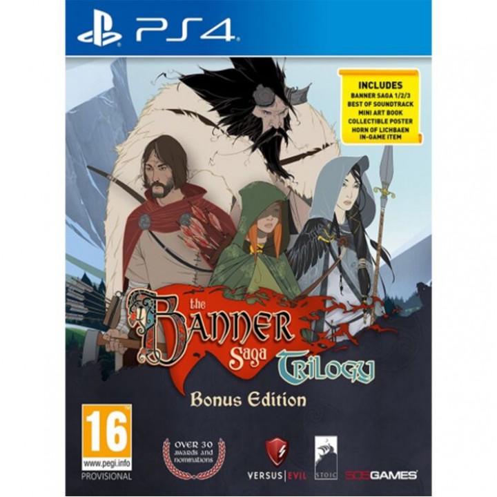 Che Banner Saga Crilogy: Bonus Edition [PS4] Б/У