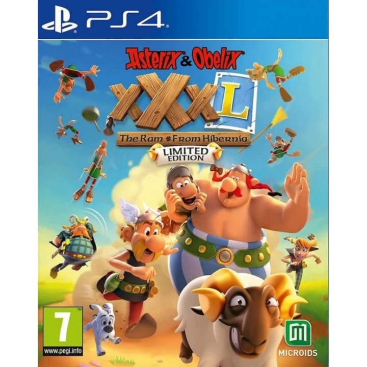 Asterix & Obelix XXXL: The Ram From Hibernia. Limited Edition [PS4] NEW