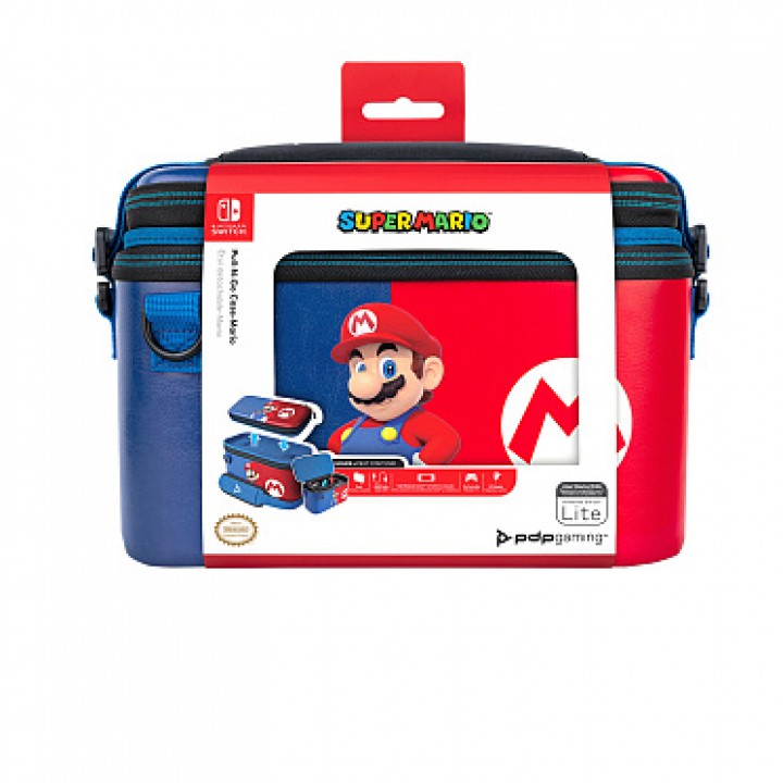 Чехол Nintendo switch Pull-N-Go Case Elite Edition Mario