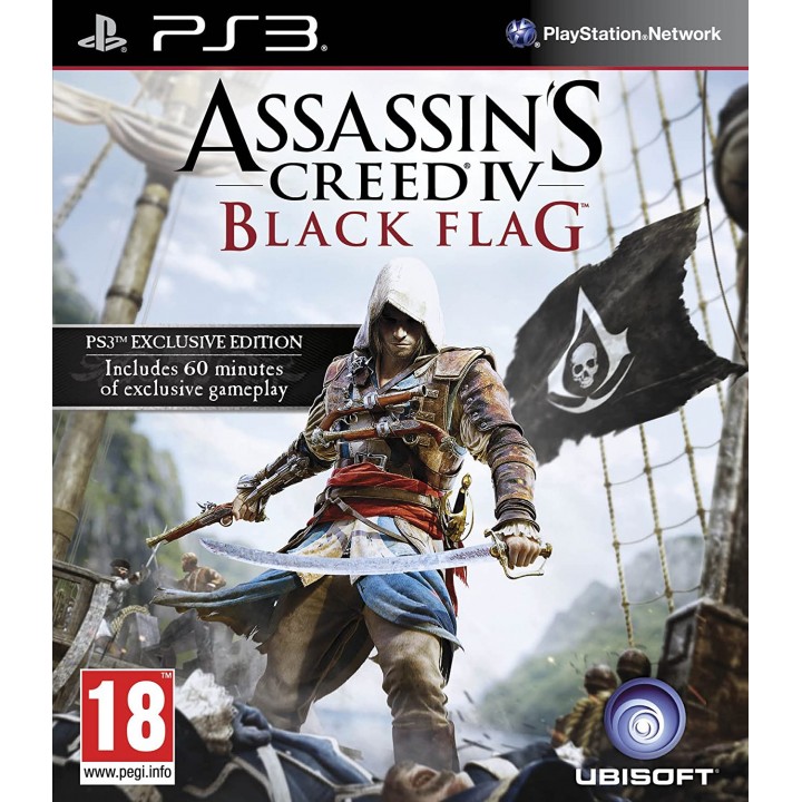Assasins Creed IV Black Flag [PS3] Б/У