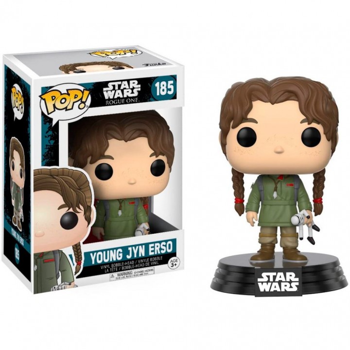 Фигурка Funko POP! Bobble:  Star Wars: Rogue One: Young Jyn Erso