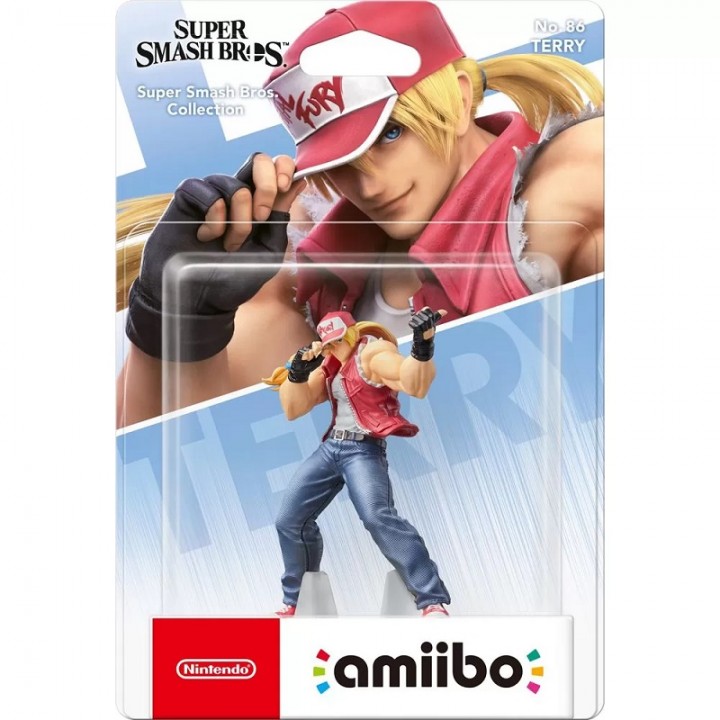 Amiibo. Фигурка Терри (Super Smash Bros. коллекция) фигурка