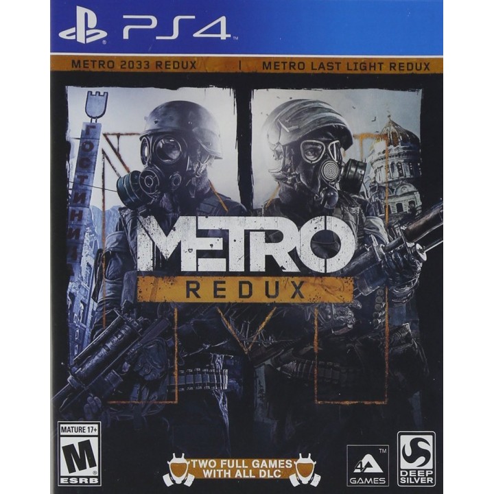 Metro 2033 redux\last light [PS4] Б/У