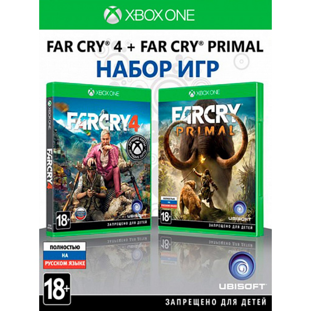 Ubisoft игры xbox. Far Cry 4 (Xbox one). Far Cry Primal Xbox one. Комплект FARCRY 4 + FARCRY 5 (Xbox one) обложка. Диски на Xbox one.