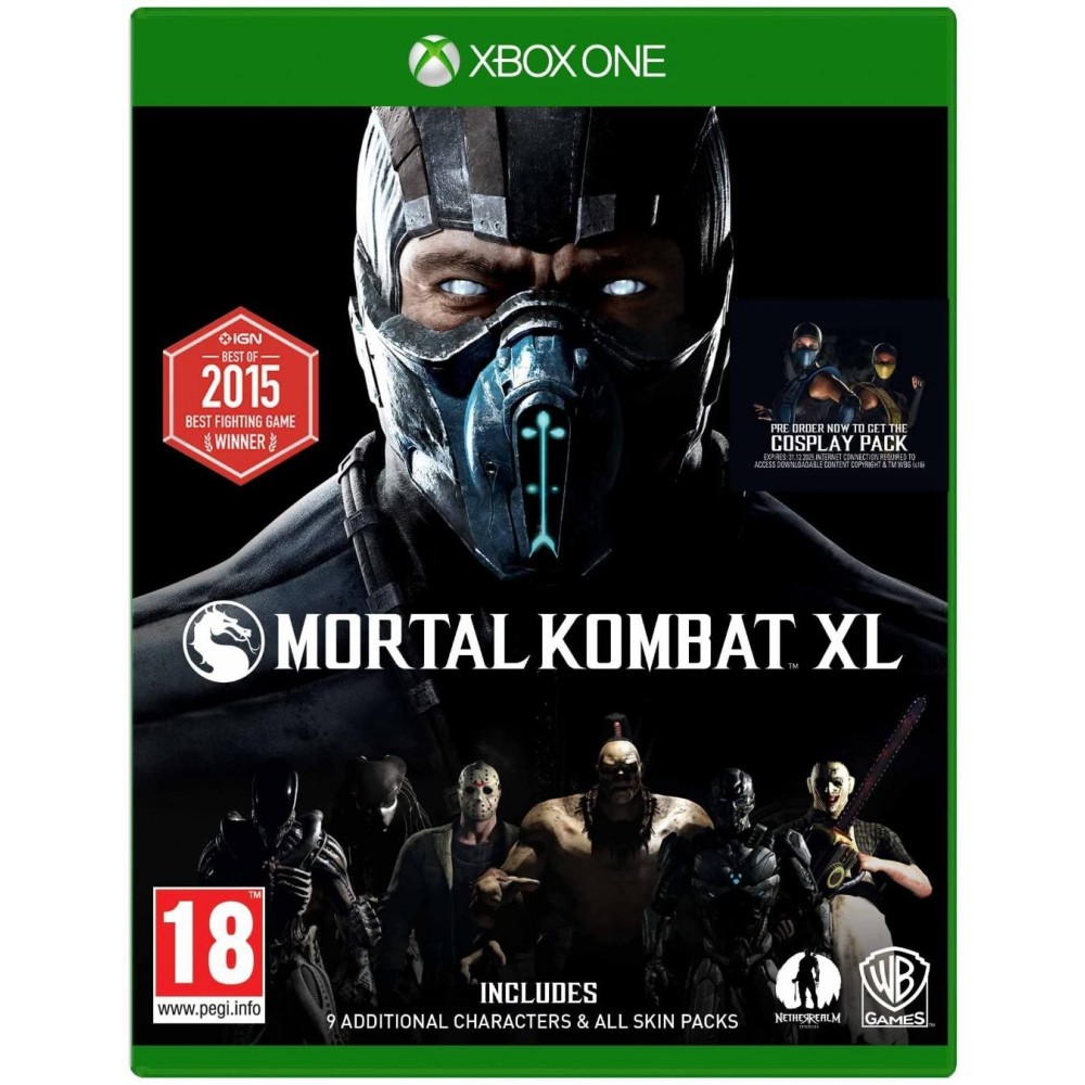 Mortal Kombat XL [Xbox One] Б/У