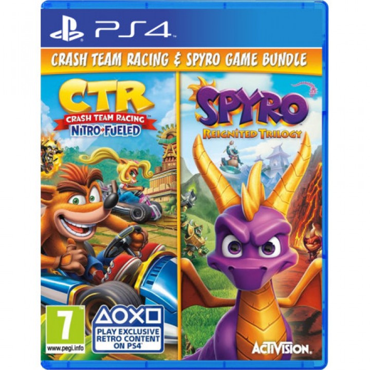 Crash team racing nitro-fueled & Spyro reignited trilogy [PS4] new