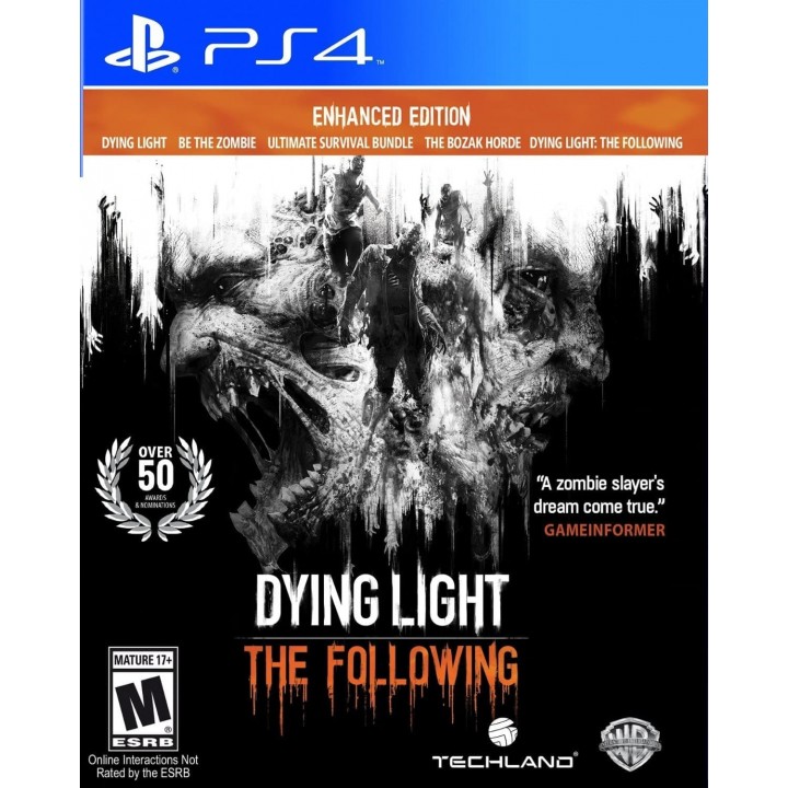 DYING LiGHT The Following Enchanced Edition [PS4] New