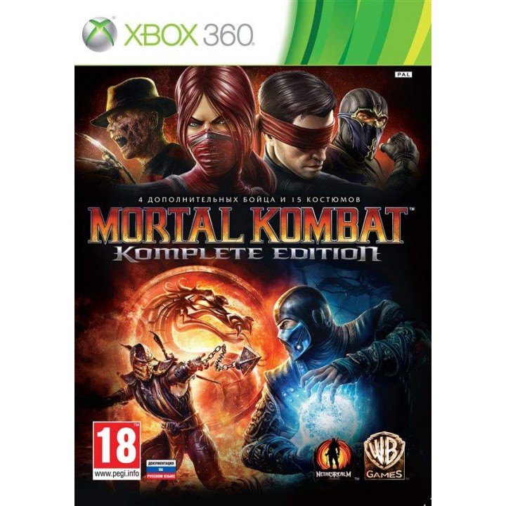 Mortal Kombat 9 [Xbox 360] Б/У