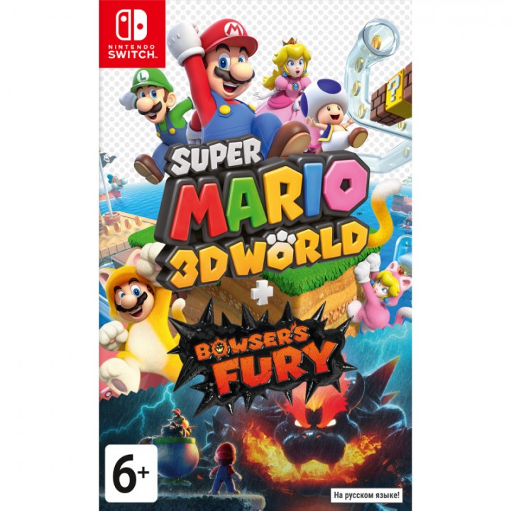 Super mario 3d worlds+bowsers fury [NS] Б/У