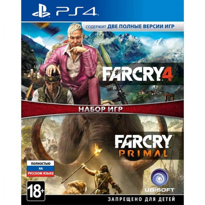 Набор FarCry4+ FarCry PRIMAL [PS4] Б/У