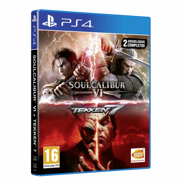 Tekken 7 & Soul Calibur VI Double Pack [PS4] new