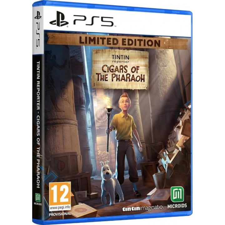 Tintin Reporter : Cigars of the Pharaoh Limited edition [PS5] new