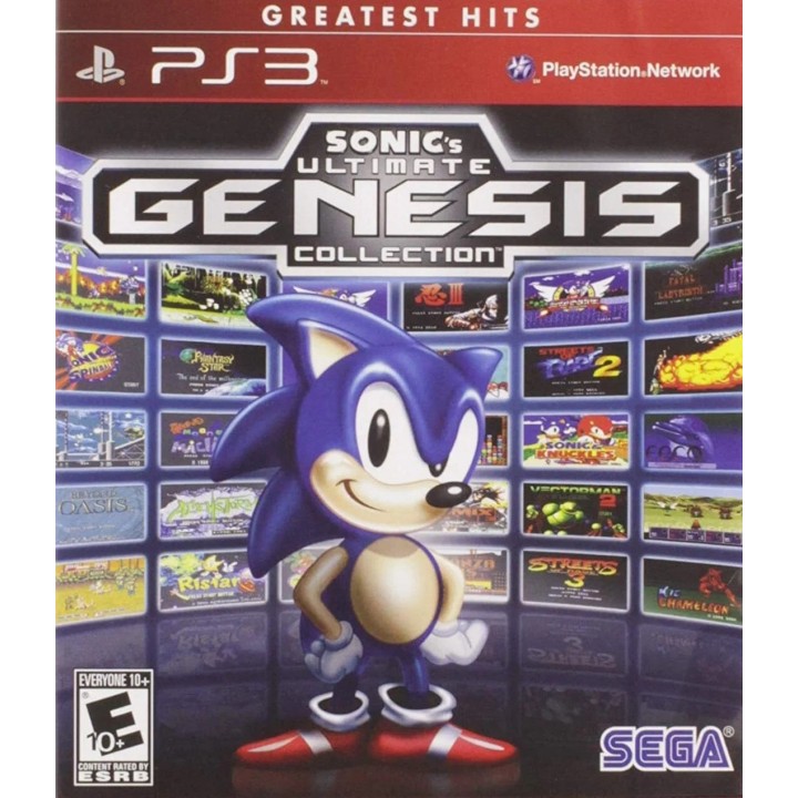 Sonic Ultimate Genesis collection [PS3] Б/У