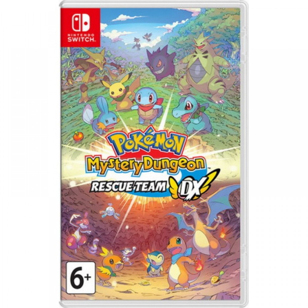 POKEMON Mystery Dungeon RESCUE TEAM DX [Nintendo Switch] New