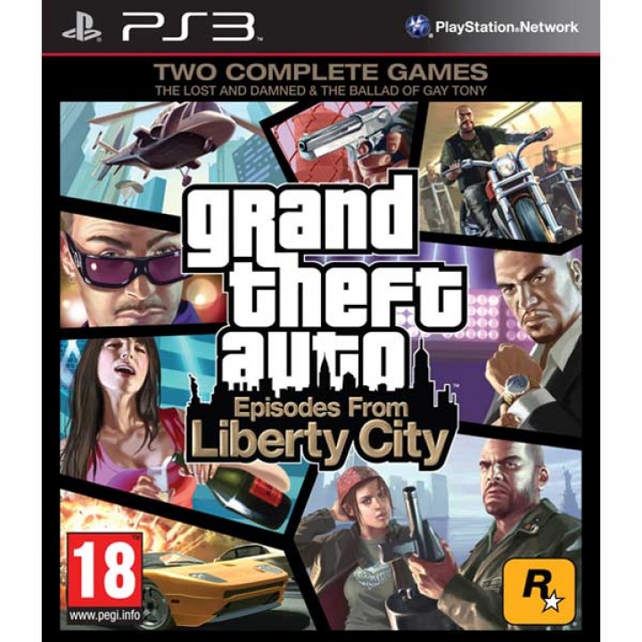 GTA 4 Episodes From Liberty City [PS3] Б/У