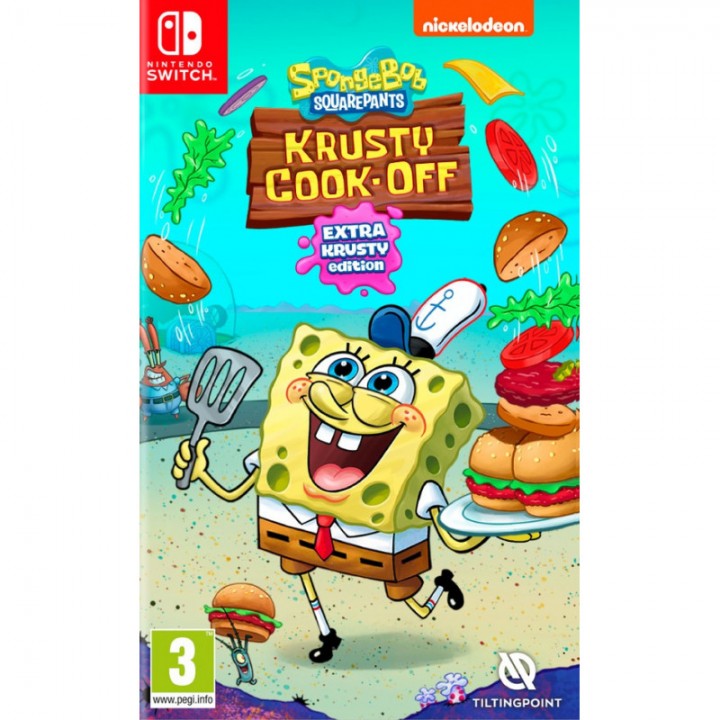 SpongeBob: Krusty Cook-off Extra Krusty Edition [NS, англ] NEW