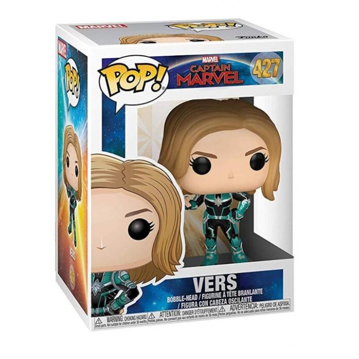 Фигурка Funko POP! Bobble: Marvel: Captain Marvel: Vers