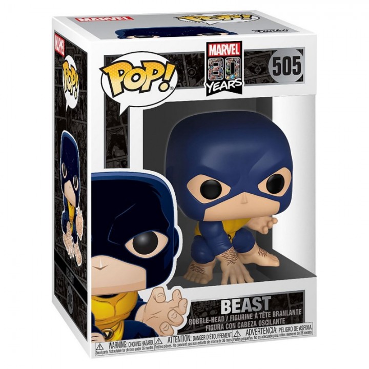 Фигурка Funko POP! Bobble: Marvel: 80th Firs Appearance Beast