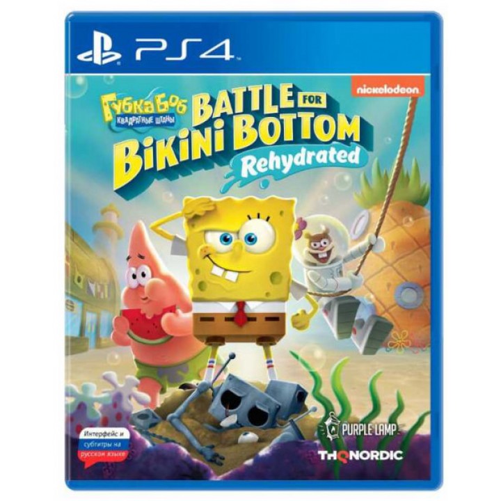 SpongeBob SquarePants : Battle for Bikini Bottom - Rehydrated [PS4] new