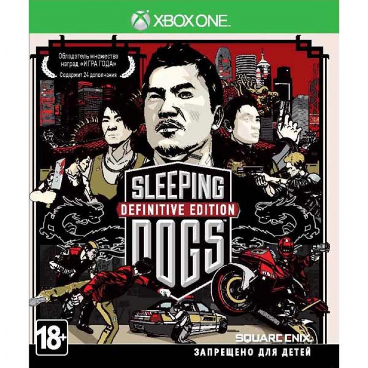 Sleeping Dogs xbox one б/у